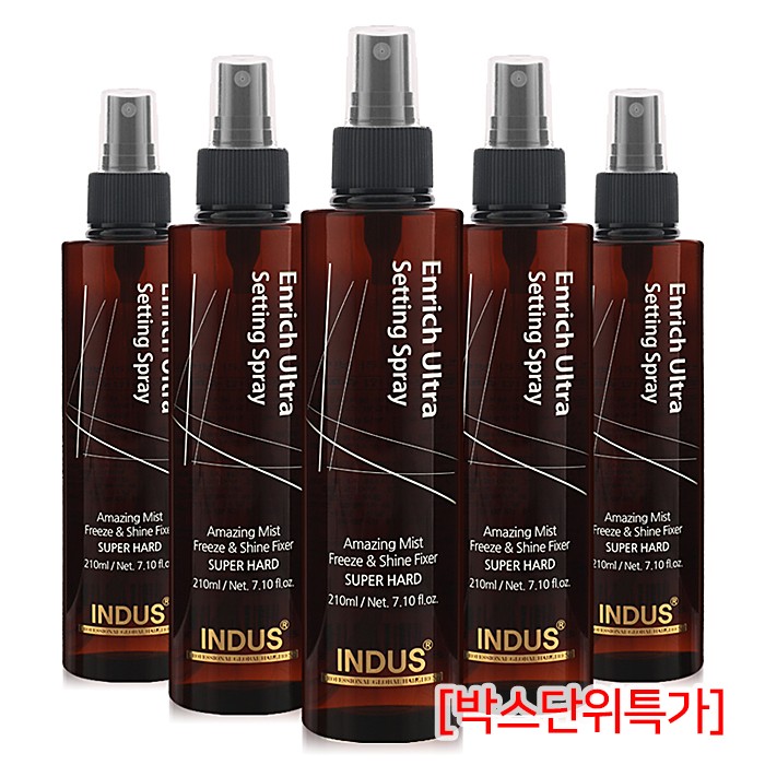 [인더스] 인더스 엔리치 울트라 셋팅 스프레이 210ml (박스단위특가)